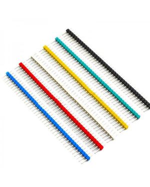 Male Pin Header Color 2.54mm 40pcs