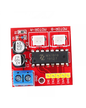 L298N Mini 1.5A Dual Channel DC Stepper Motor PWM Driver Module 