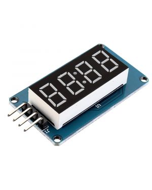 TM1637 4 Bits Digital LED Display Module 7 Segment 0.36 Inch RED Anode Tube Four Serial Driver Board